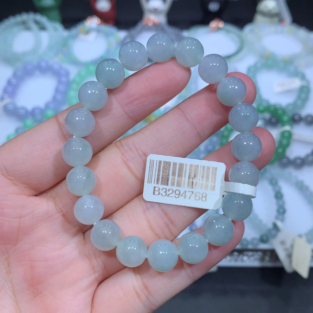 翡翠未镶嵌手串天然
