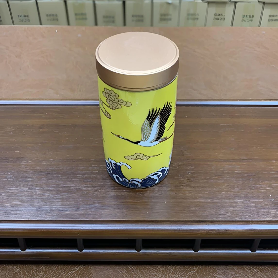 飞鹤茶叶罐小号密封迷你储茶罐家用茶具131