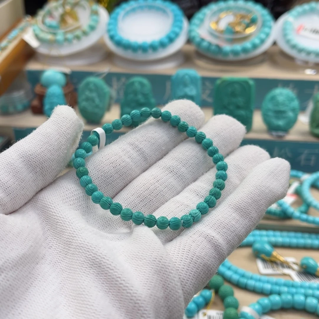 绿松石珠宝奇石未镶嵌