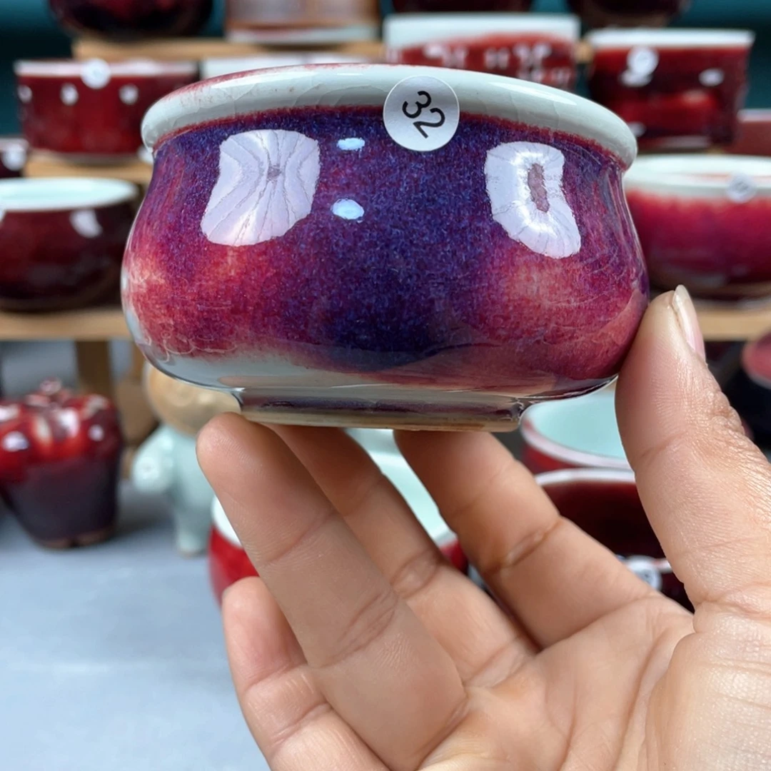 瓷片纯手工制作……微微瑕