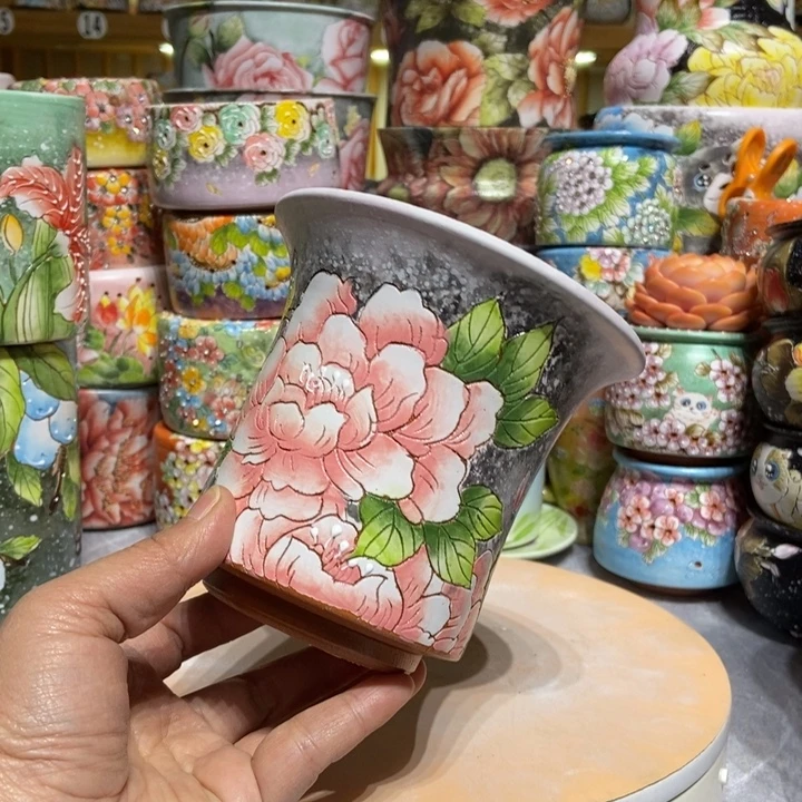 景德镇艺术手绘作品