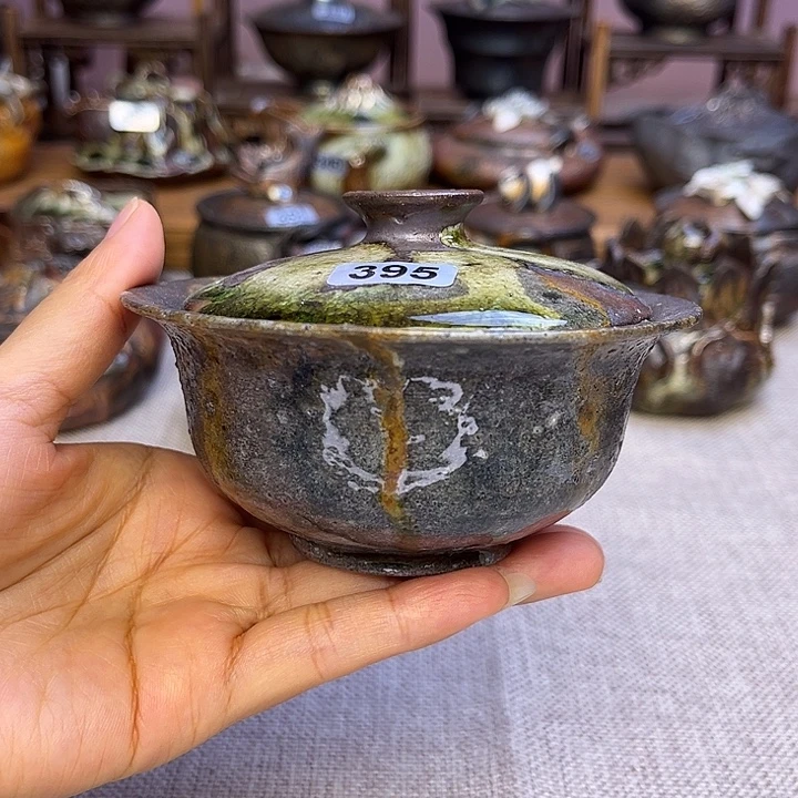裸柴烧手工陶瓷茶器