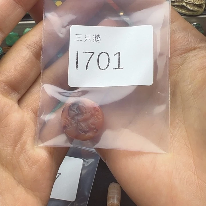 朕***人吊坠菩提根/象牙果