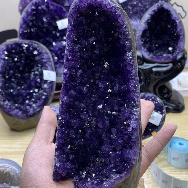 未镶嵌大型摆件（非配饰）紫晶