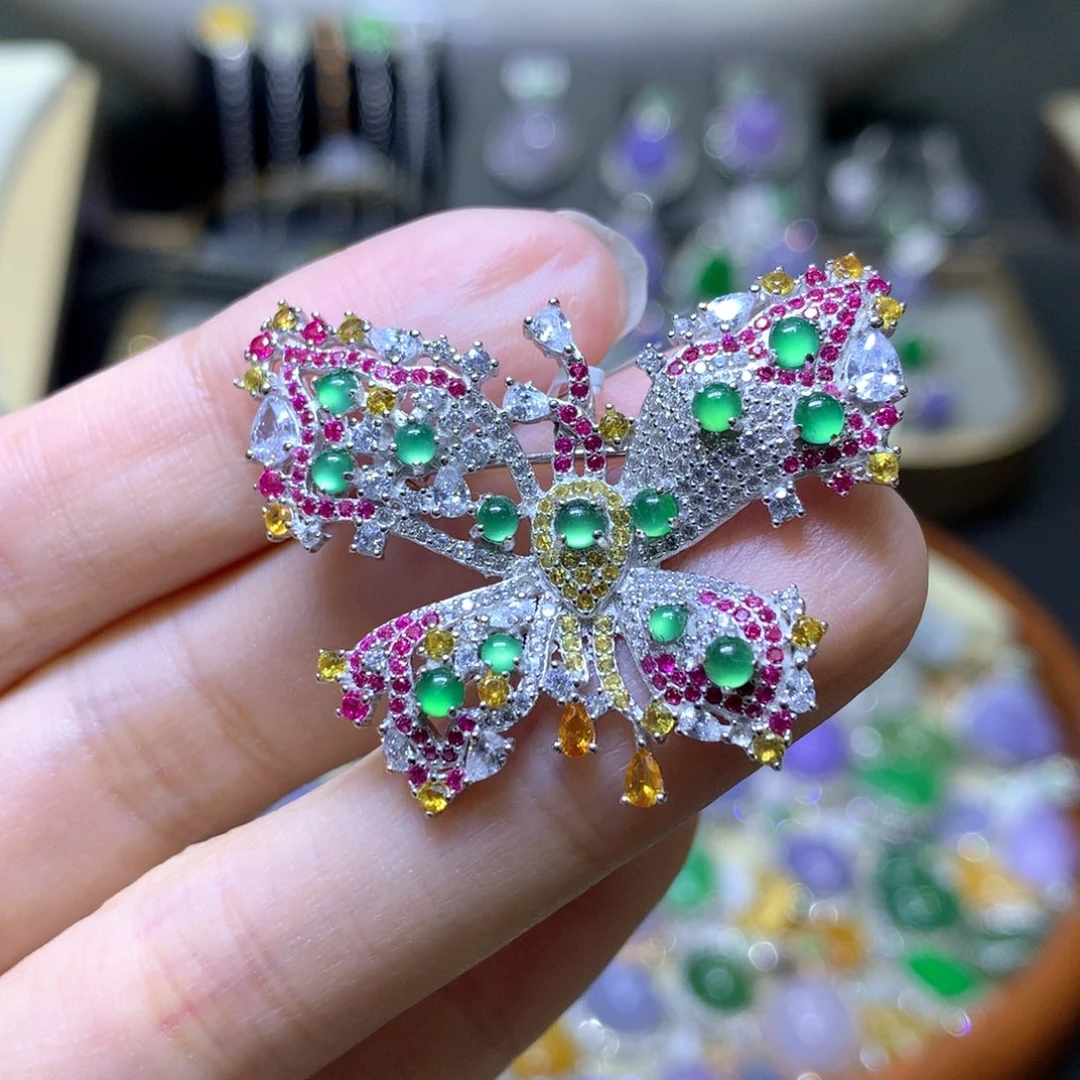 【闪购商品】翡翠颈饰未镶嵌翡翠吊坠项链