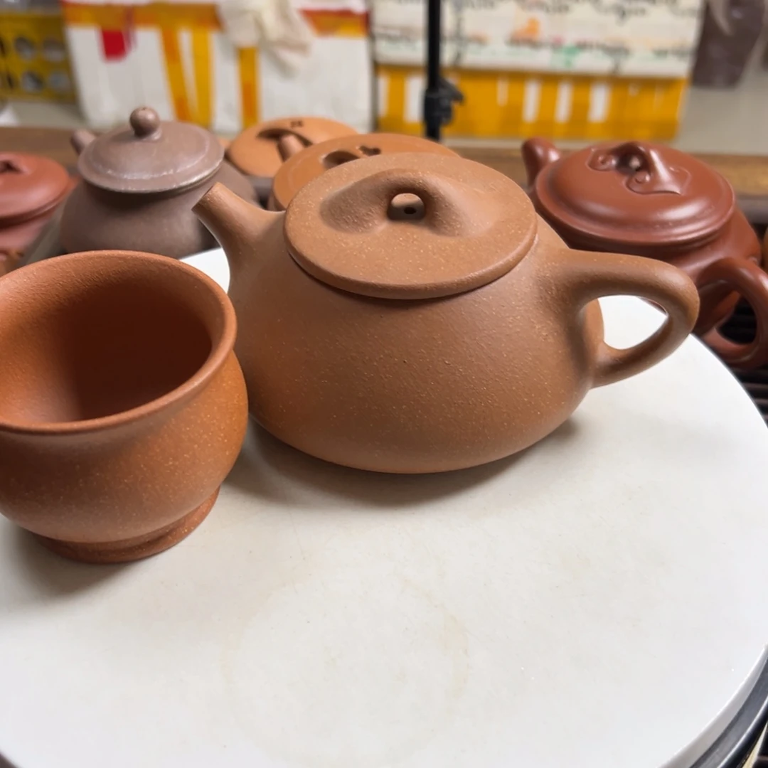 毅****茶壶紫砂黄将破石瓢300
