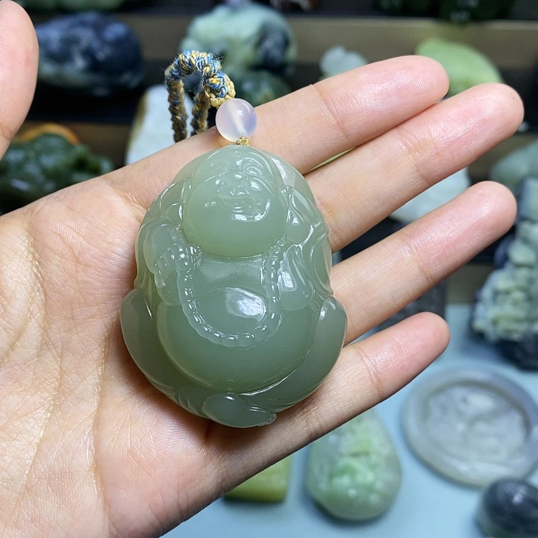 颈饰未镶嵌和田玉