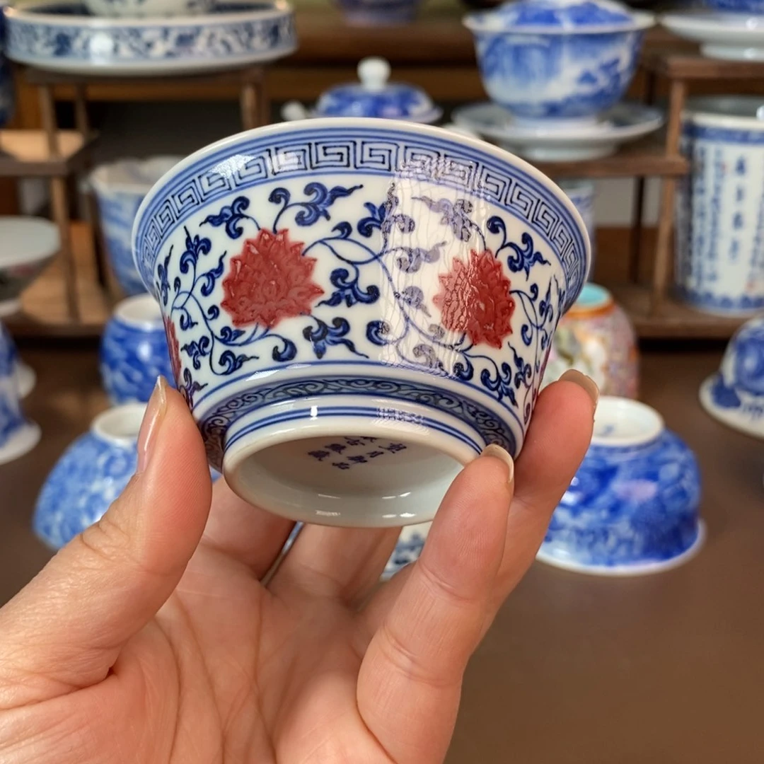 景德镇陶瓷手工手绘