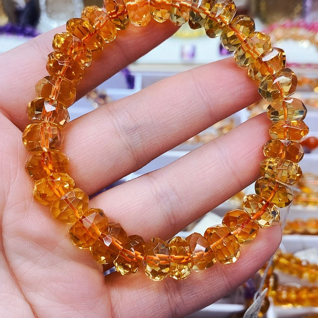 未镶嵌手串水晶富*花天然