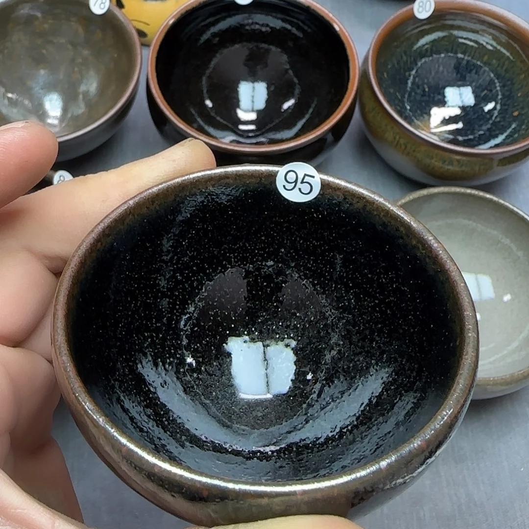 其***、茶盏印春堂柴烧建盏