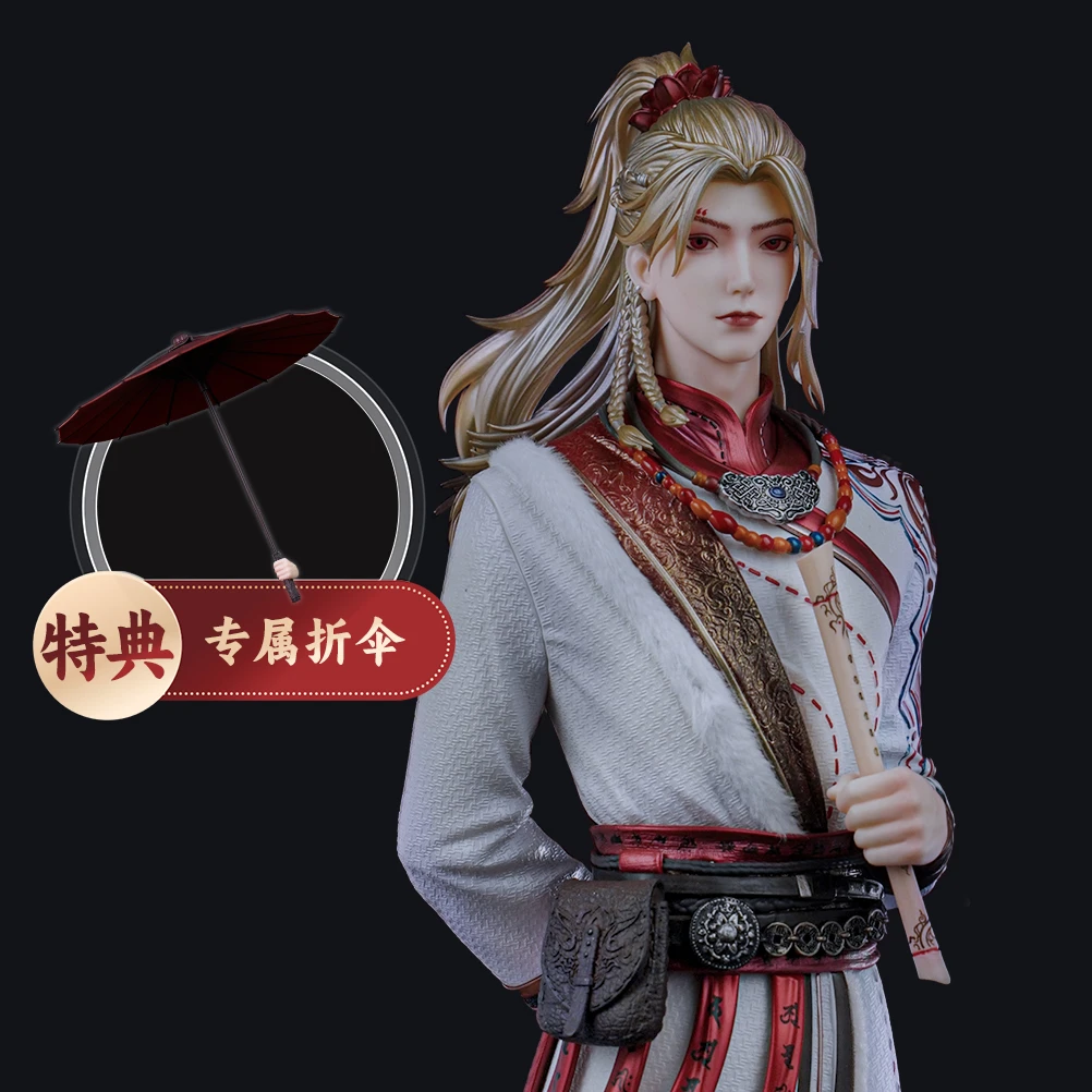 《画江湖之不良人》官方正版1/7侯卿雕像级手办模玩摆件腾视频GOODS