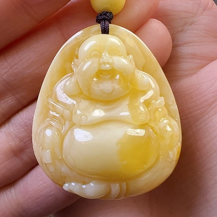 蜜蜡颈饰未镶嵌蜜蜡