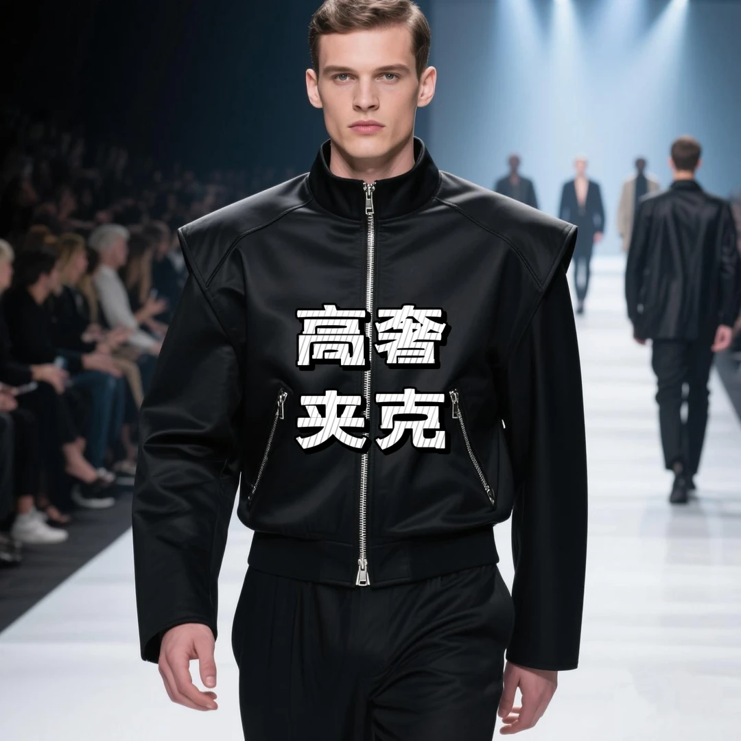 官方款号【X-2289】迪【xuan】春夏新款高奢男款夹克长袖外套百搭时尚