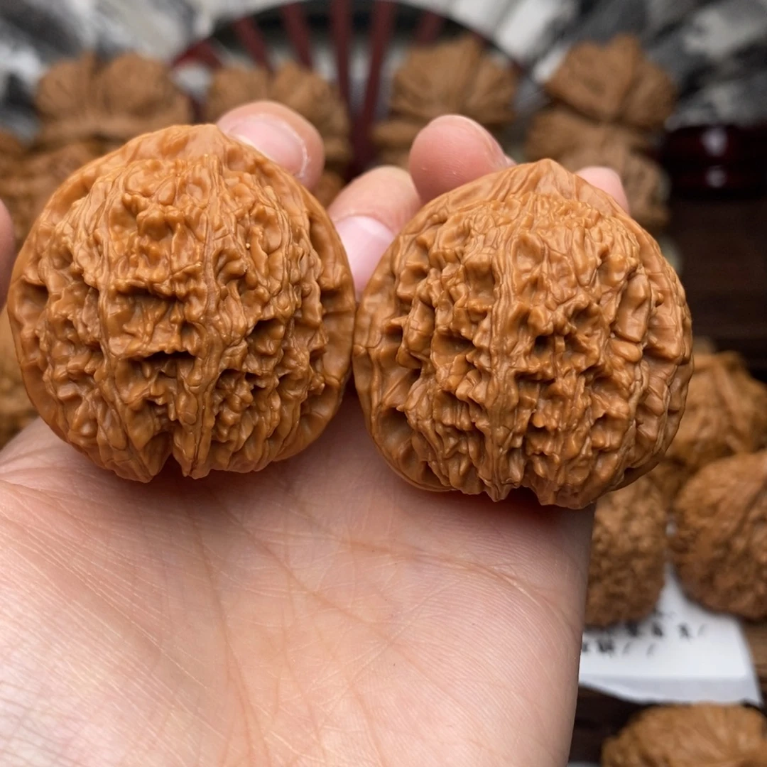 把件文玩核桃085号40全品皇家正圆