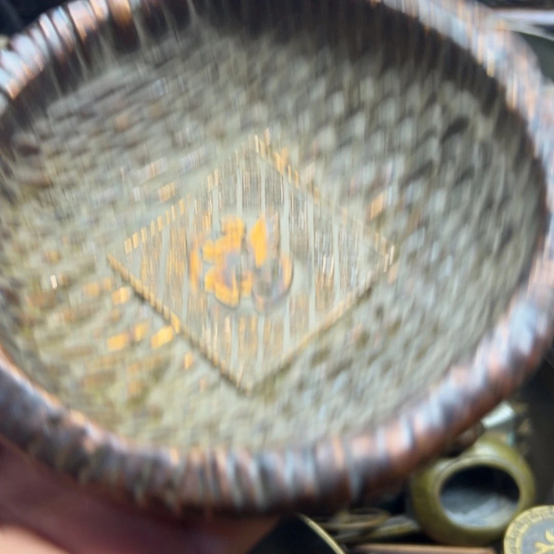 铜摆件欢迎欢迎你