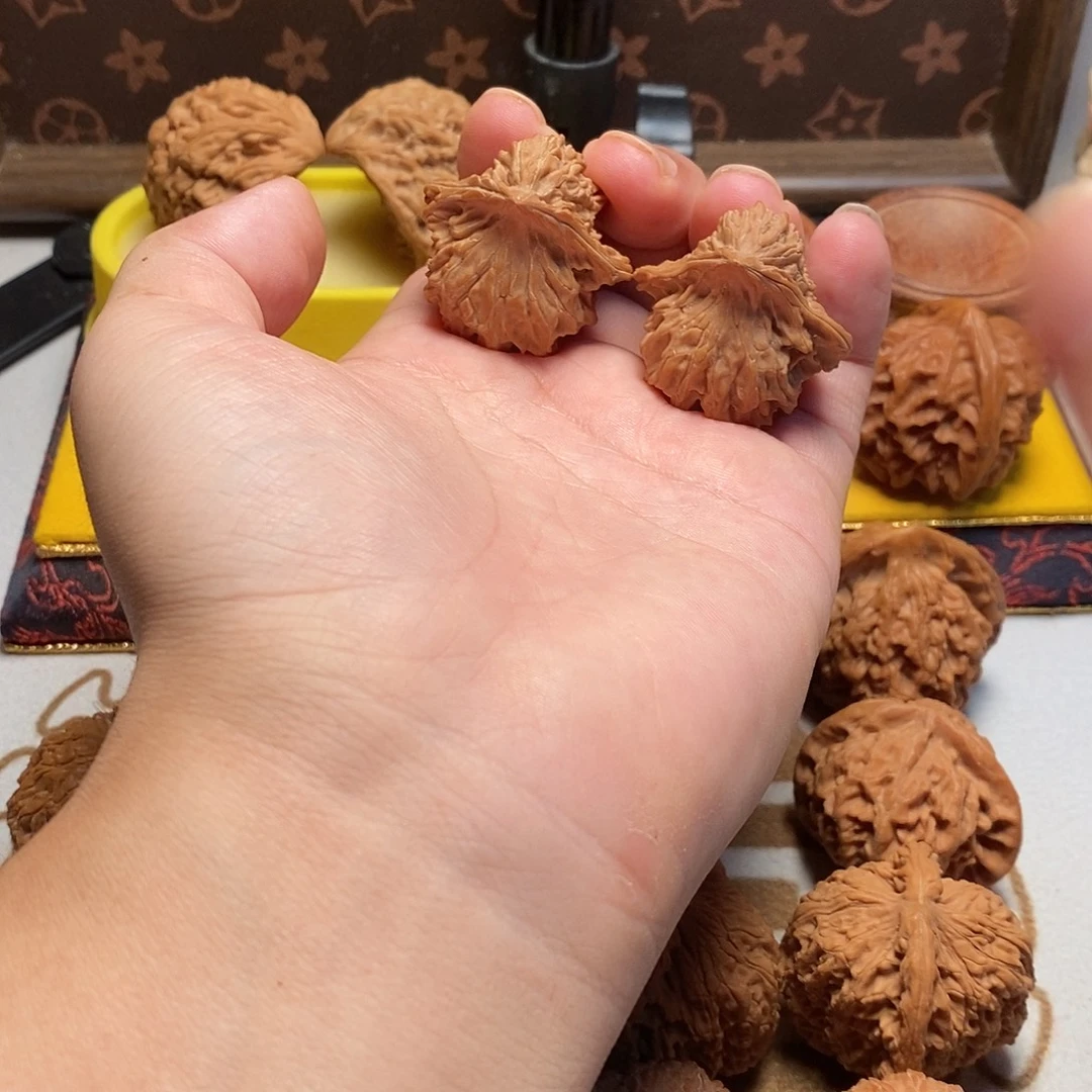 把件文玩核桃精品小鸟