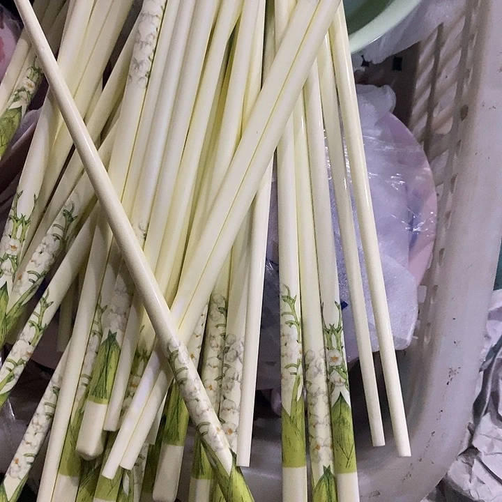 摆件陶黄稀土筷子10双