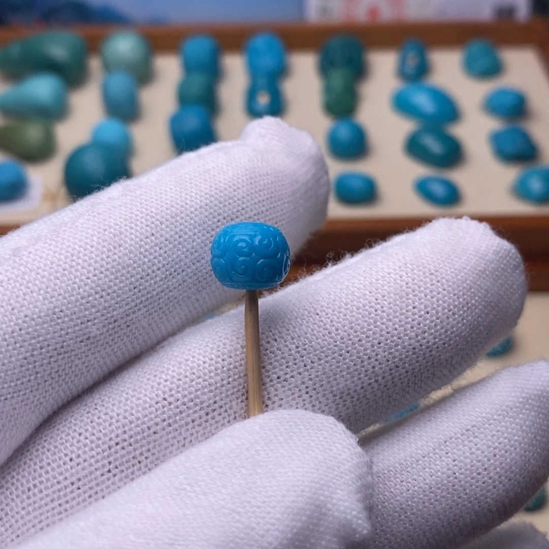 L***A绿松石未镶嵌绿松石回纹9.3