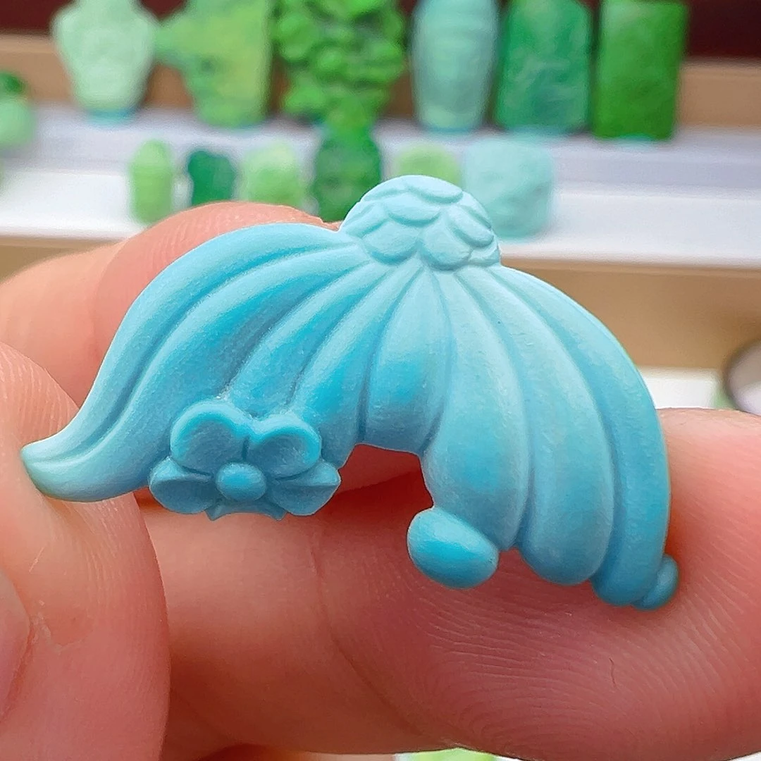 未镶嵌绿松石项链