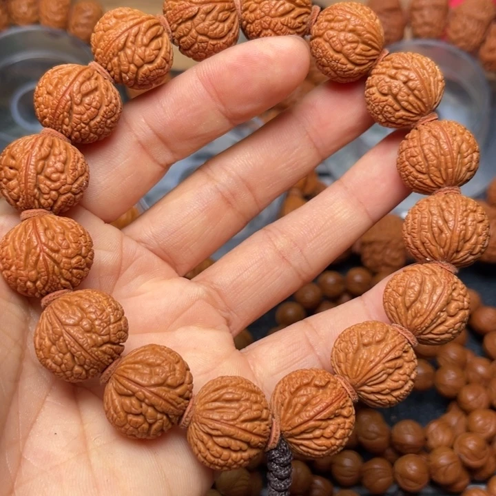 桃核手串龙纹桃核65