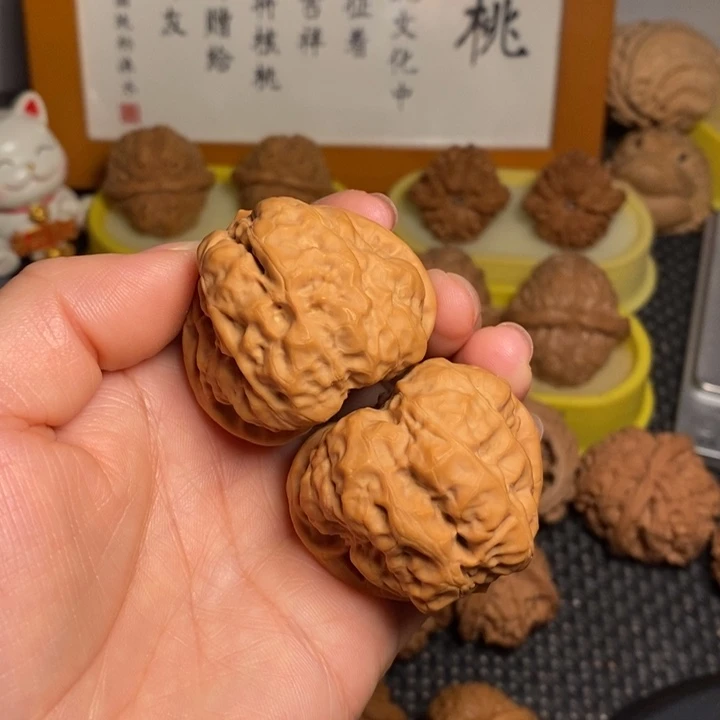 把件文玩核桃43蛤蟆头