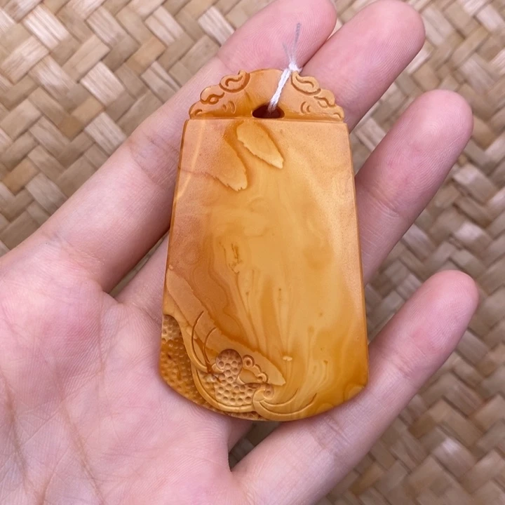 蜜蜡未镶嵌裸石蜜蜡M