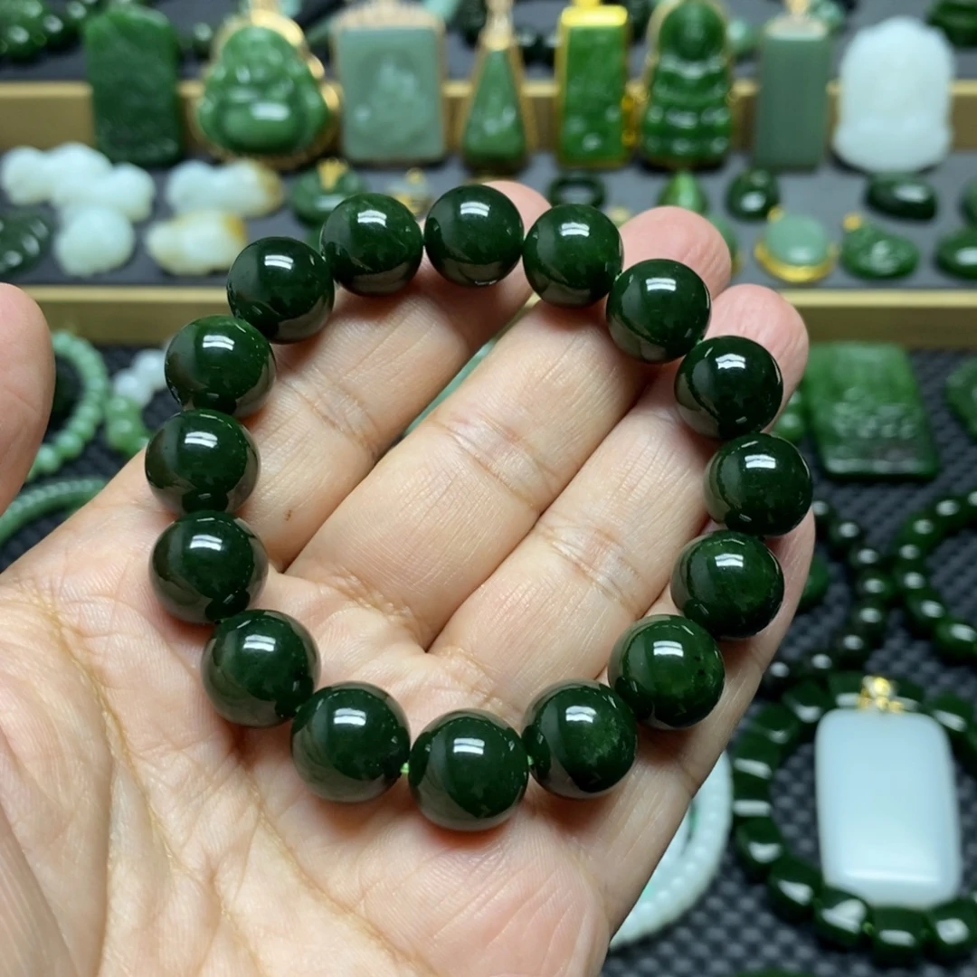 未镶嵌手串和田玉（碧玉）