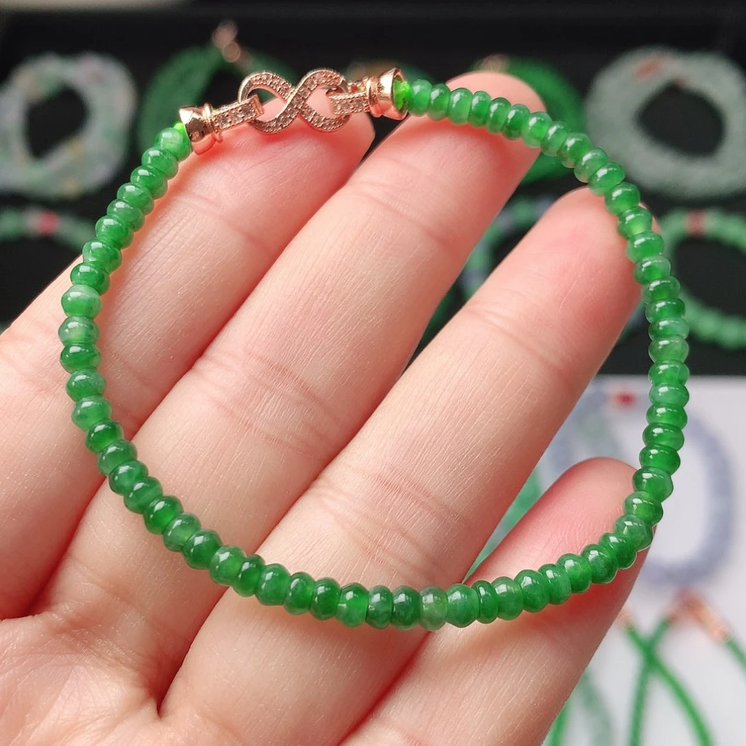 翡翠未镶嵌手链翡翠