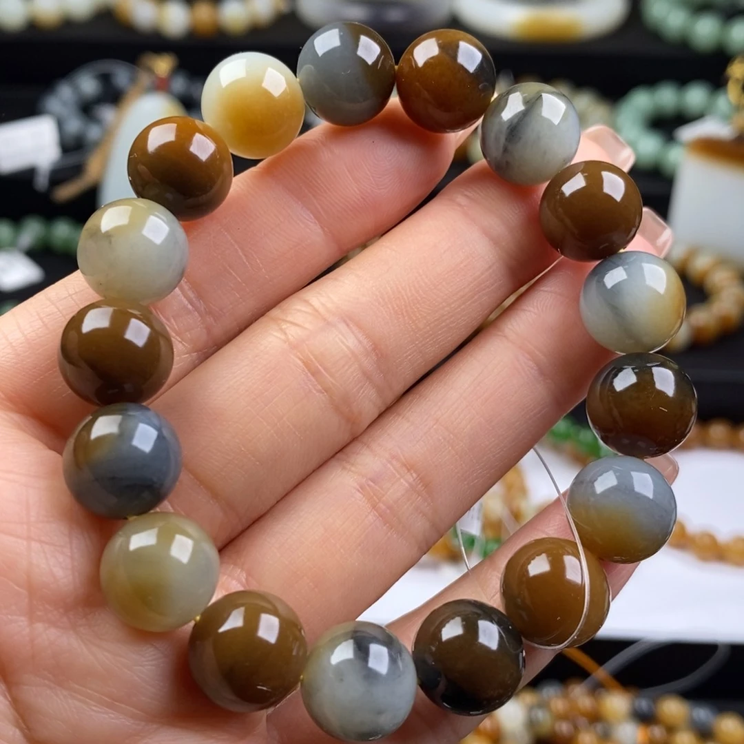 和田玉手串未镶嵌