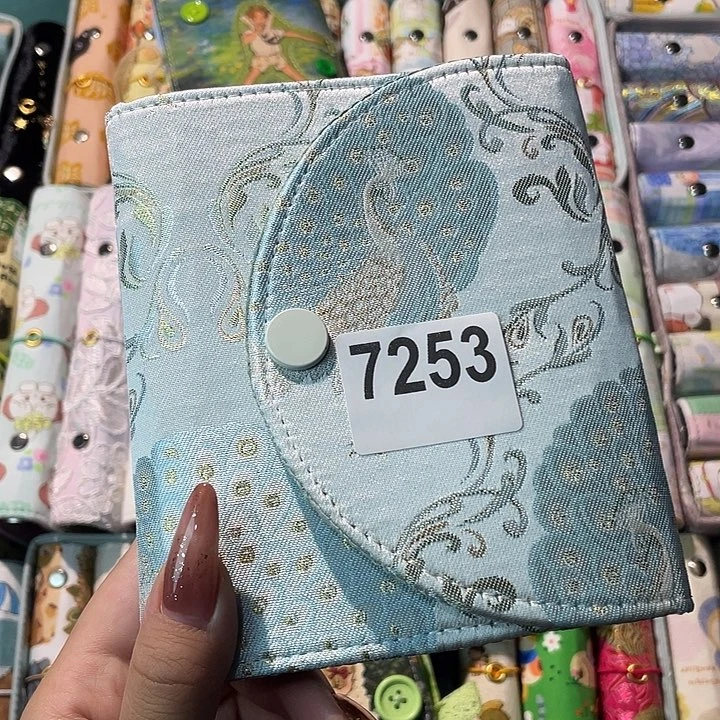 织绣A7活页带纸7253