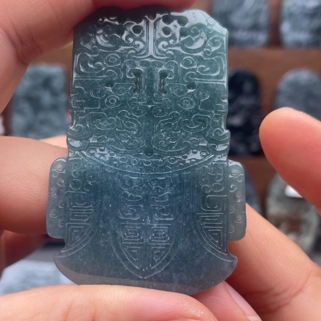 翡翠未镶嵌颈饰天然翡翠