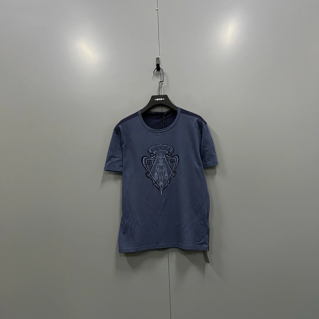 未使用 maje bc623 藏青色盾牌logo短袖 M码 102262