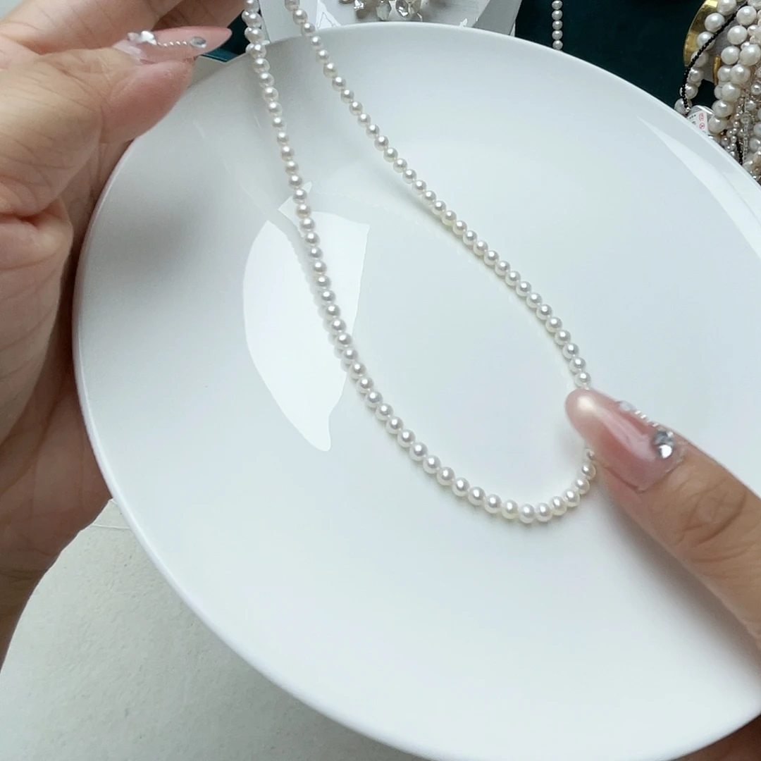 淡水珍珠颈饰未镶嵌