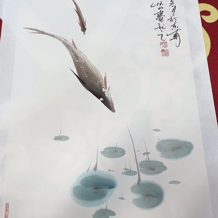 国画书画作品多次