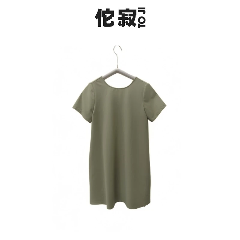 TOJI 佗寂时尚夏季气质休闲日常连衣裙ZXO2L138