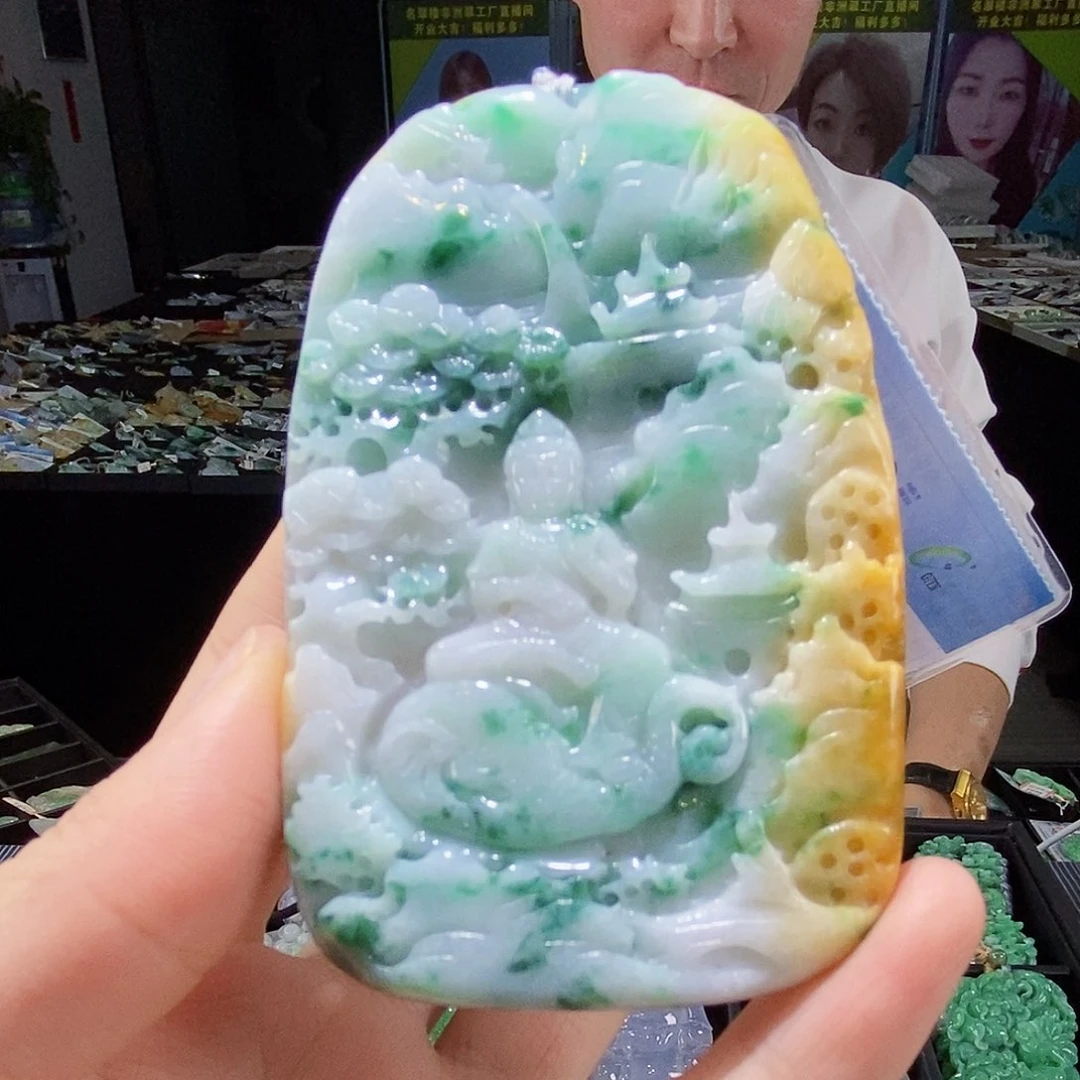 颈饰未镶嵌翡翠翡翠
