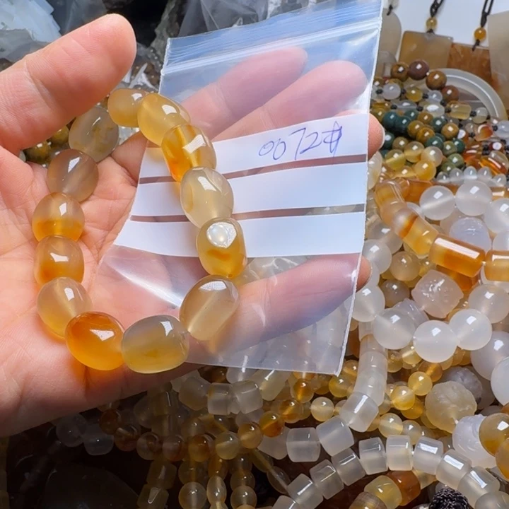 *****玛瑙/玉髓未镶嵌颈饰0072