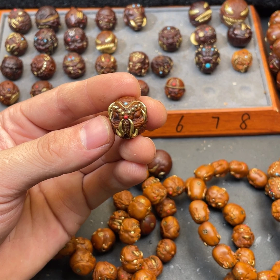 小***金吊坠紫金鼠17六牙象神