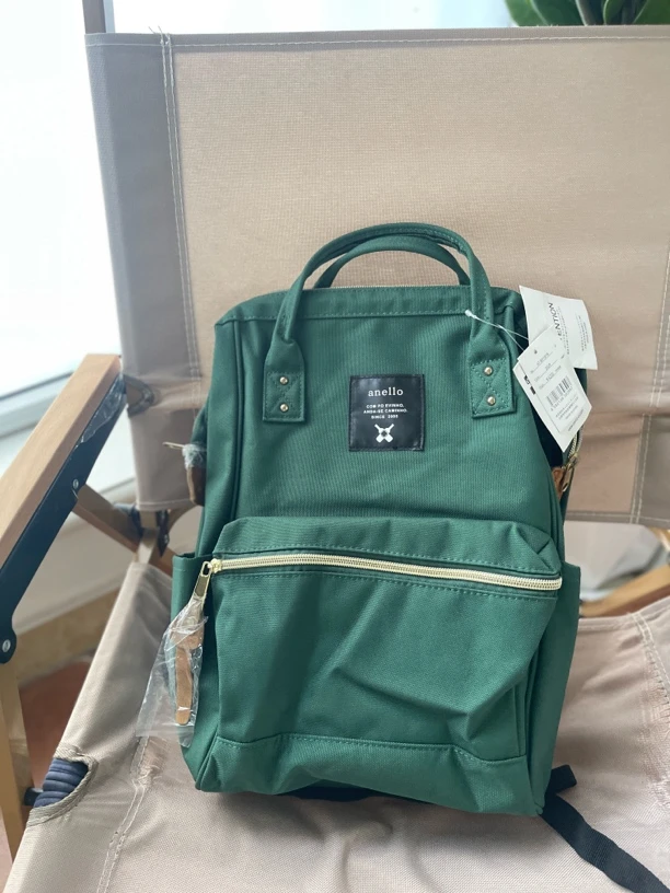 日式拉链防盗双肩包潮流双肩包中性风户外旅行包书包