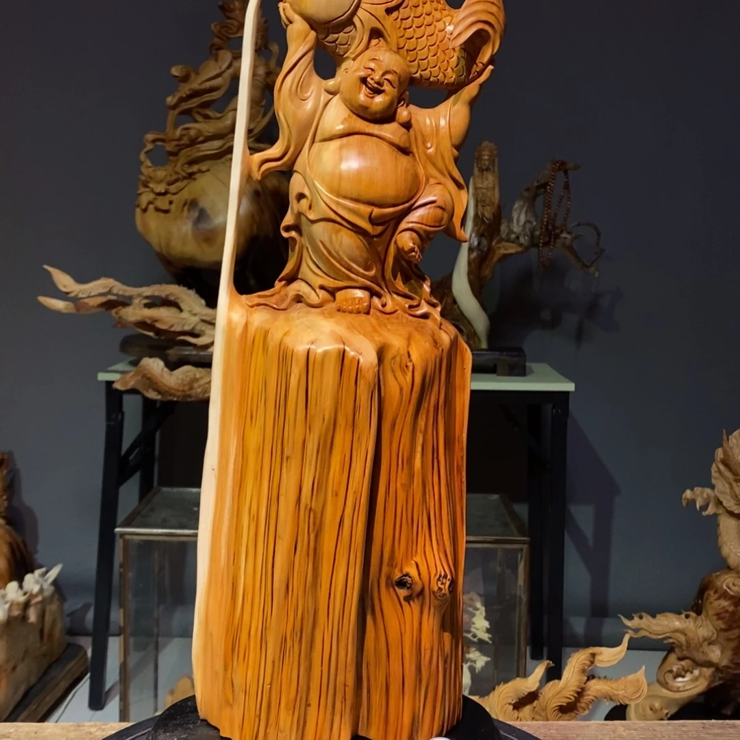 柏木（崖柏）崖柏木雕刻