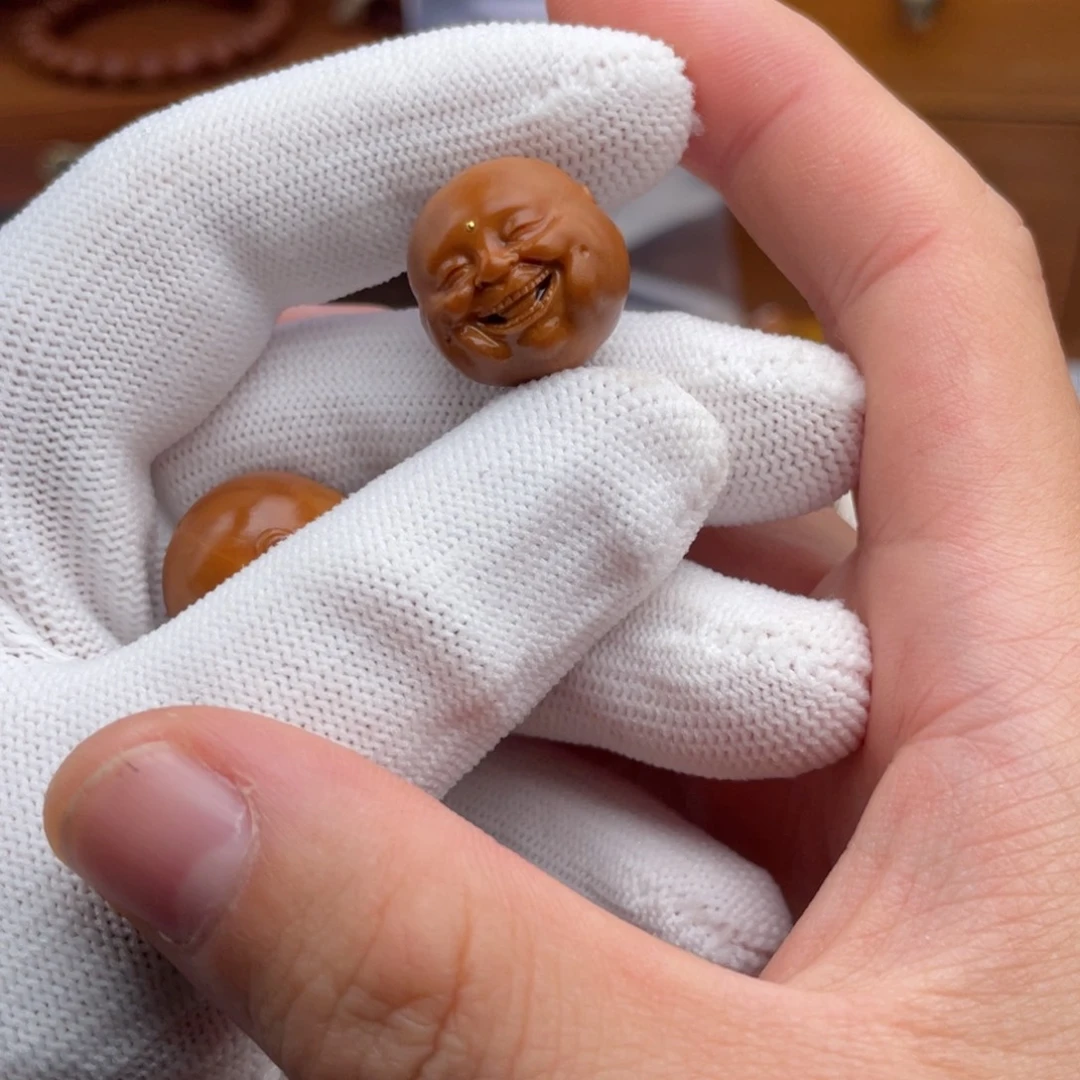 猴头核桃吊坠猴头核桃雕刻