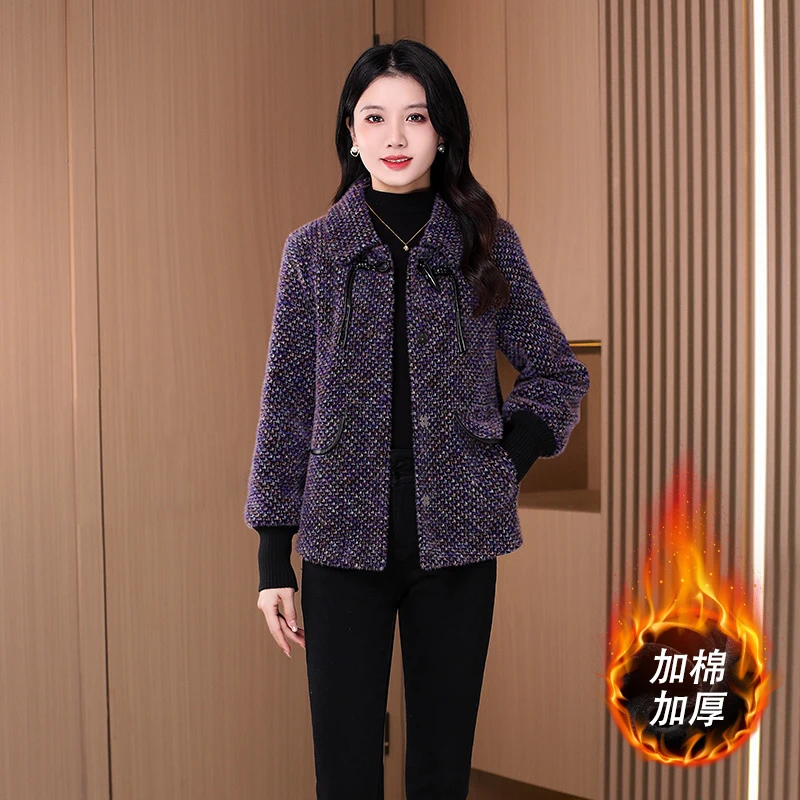 【外套】新款优雅新款气质时尚大气减龄休闲外套-23119