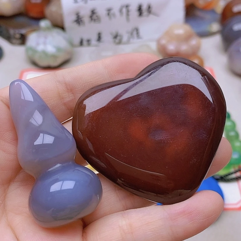 【闪购商品】未镶嵌玛瑙/玉髓珠宝半成品猛*
