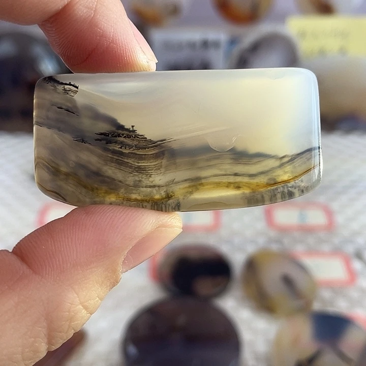 玛瑙/玉髓合金颈饰