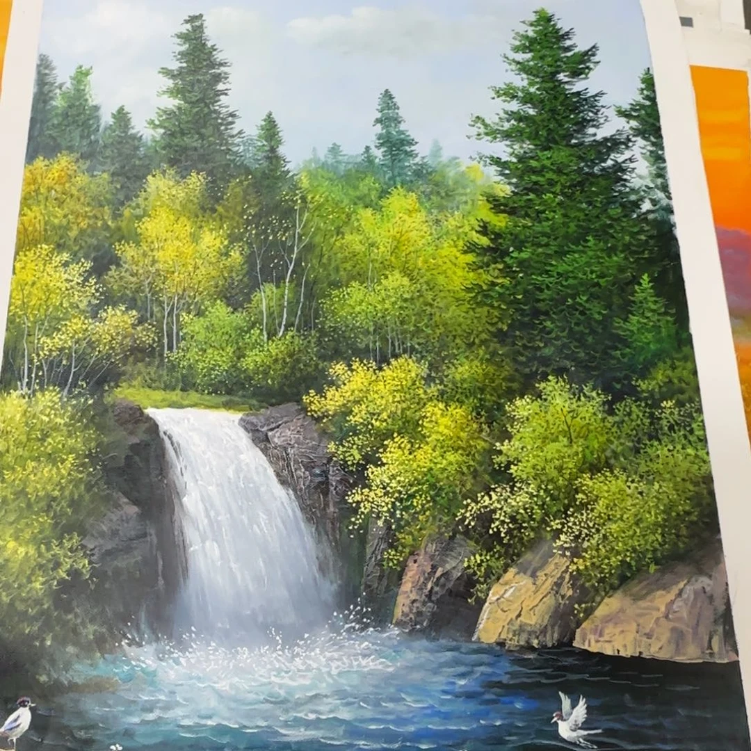 油画你在我心里是个