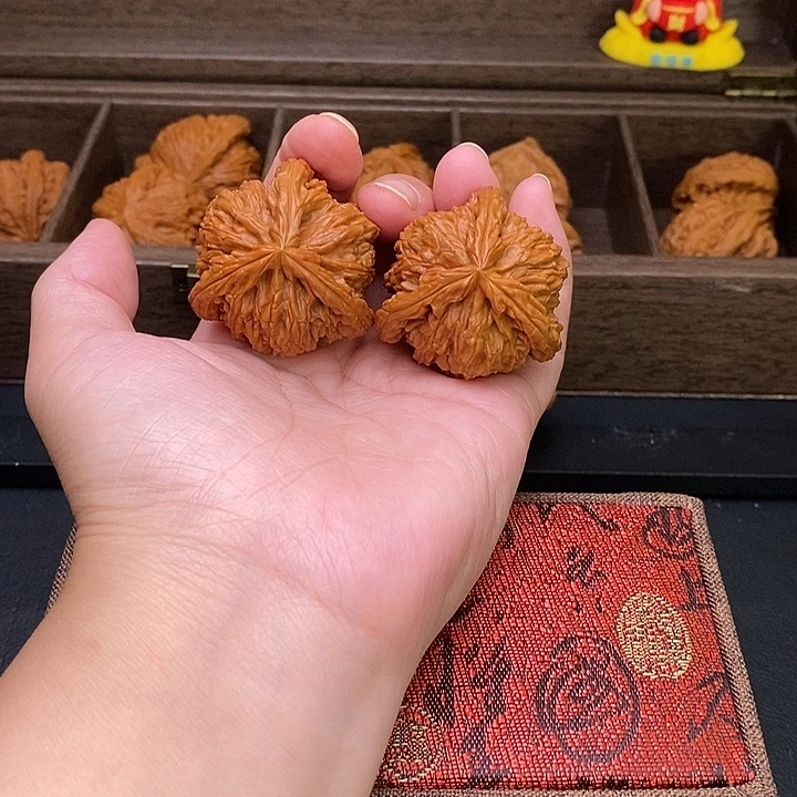 瘾***！把件文玩核桃白奔