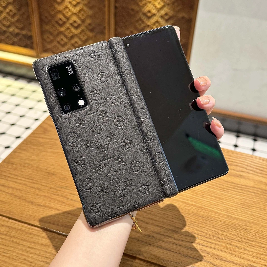 适用华为Matex2手机壳新款磁吸中轴保护壳时尚x2典藏版潮牌印花壳