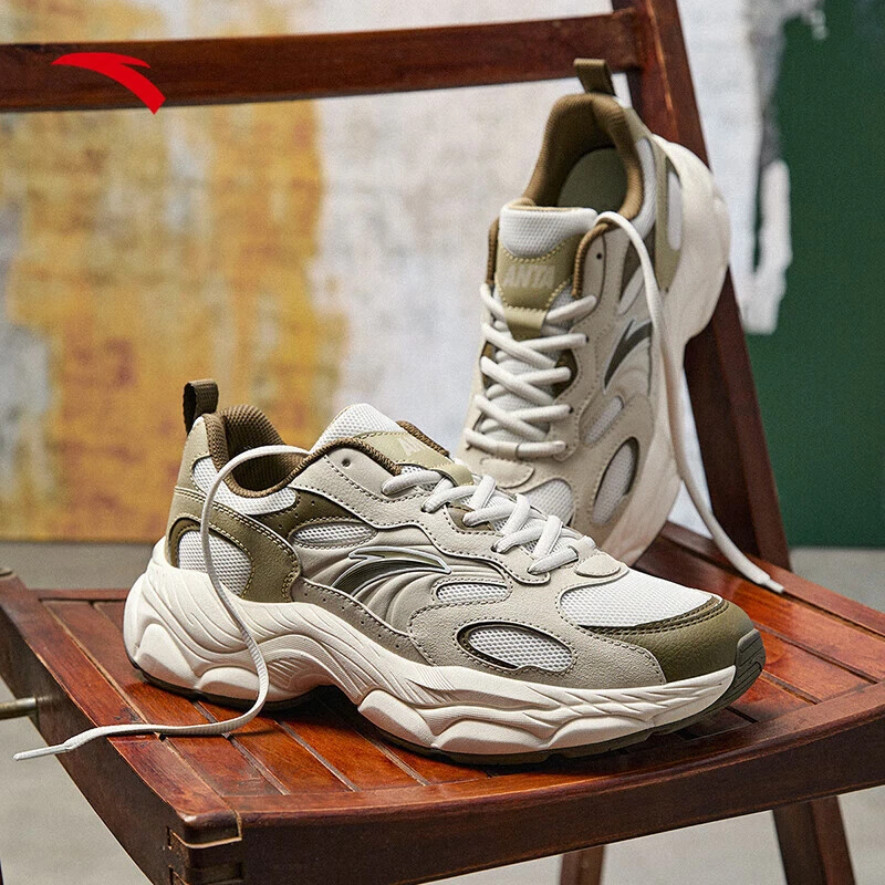 安踏小千禧丨复古潮流休闲鞋男鞋子新款运动鞋百搭时尚112518812