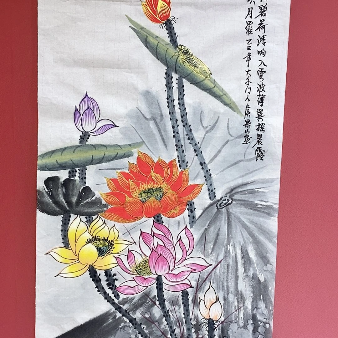 国画大风堂嫡传-侯果山老师作品路