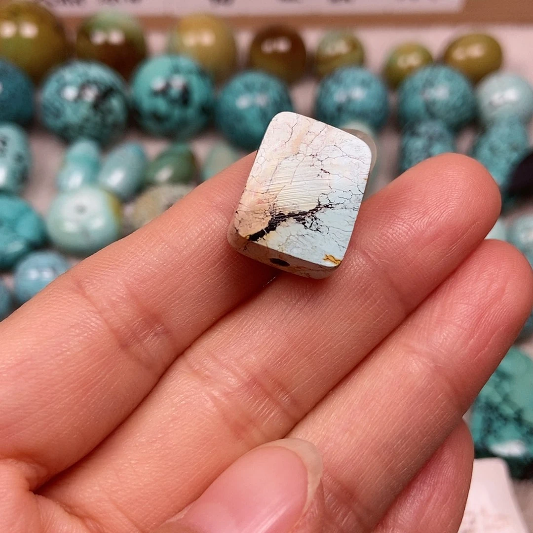 未镶嵌绿松石珠宝半成品